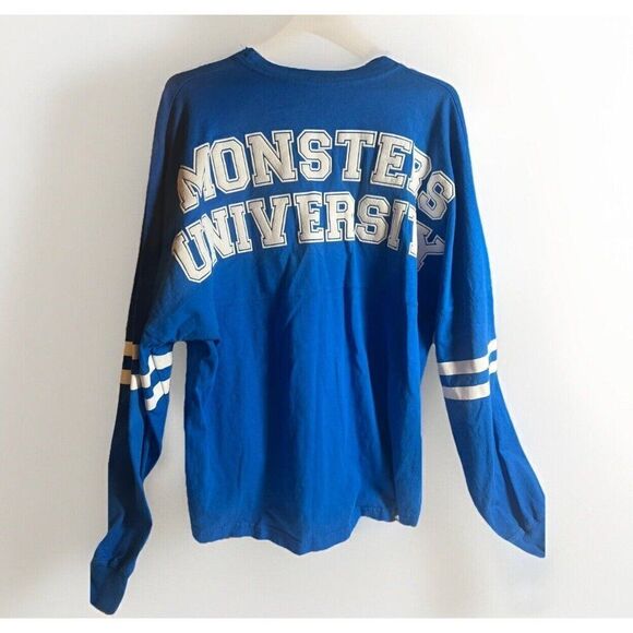 Disney Sweater Monsters University Spirit Jersey Pullover Blue Size 2XL.   I - Picture 1 of 5